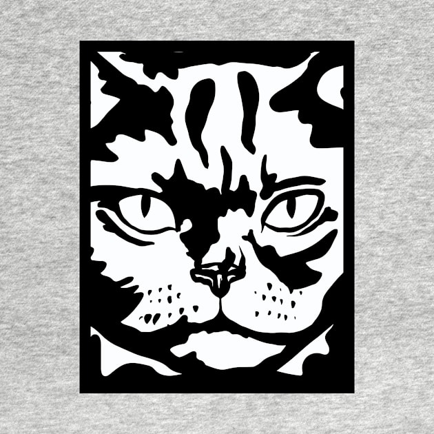 Serious Cat by LAPublicTees